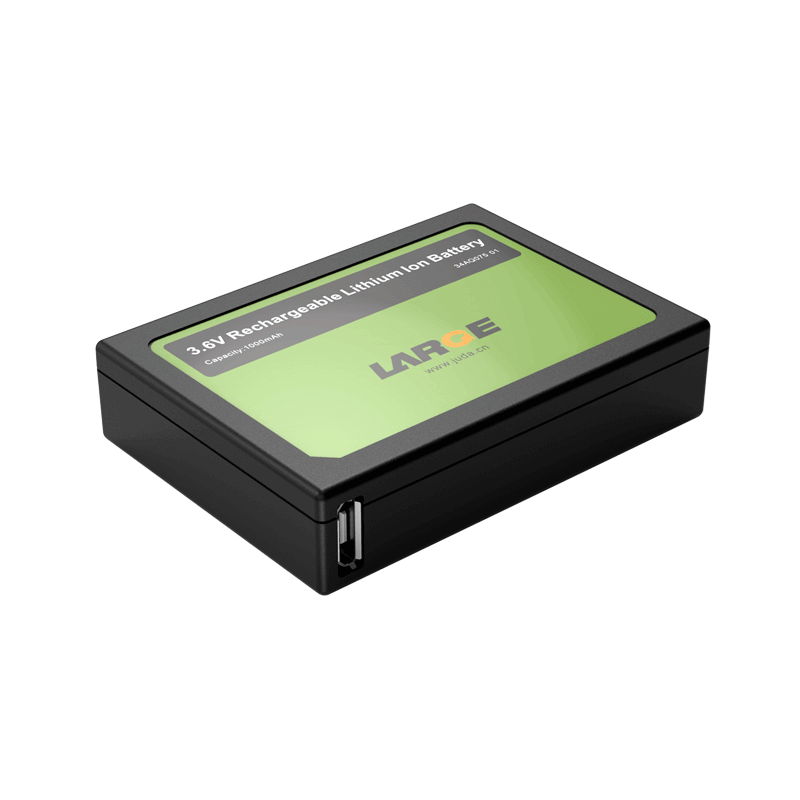 3.6V 1000mAh 聚合物防爆鋰電池，Exib iiB T4